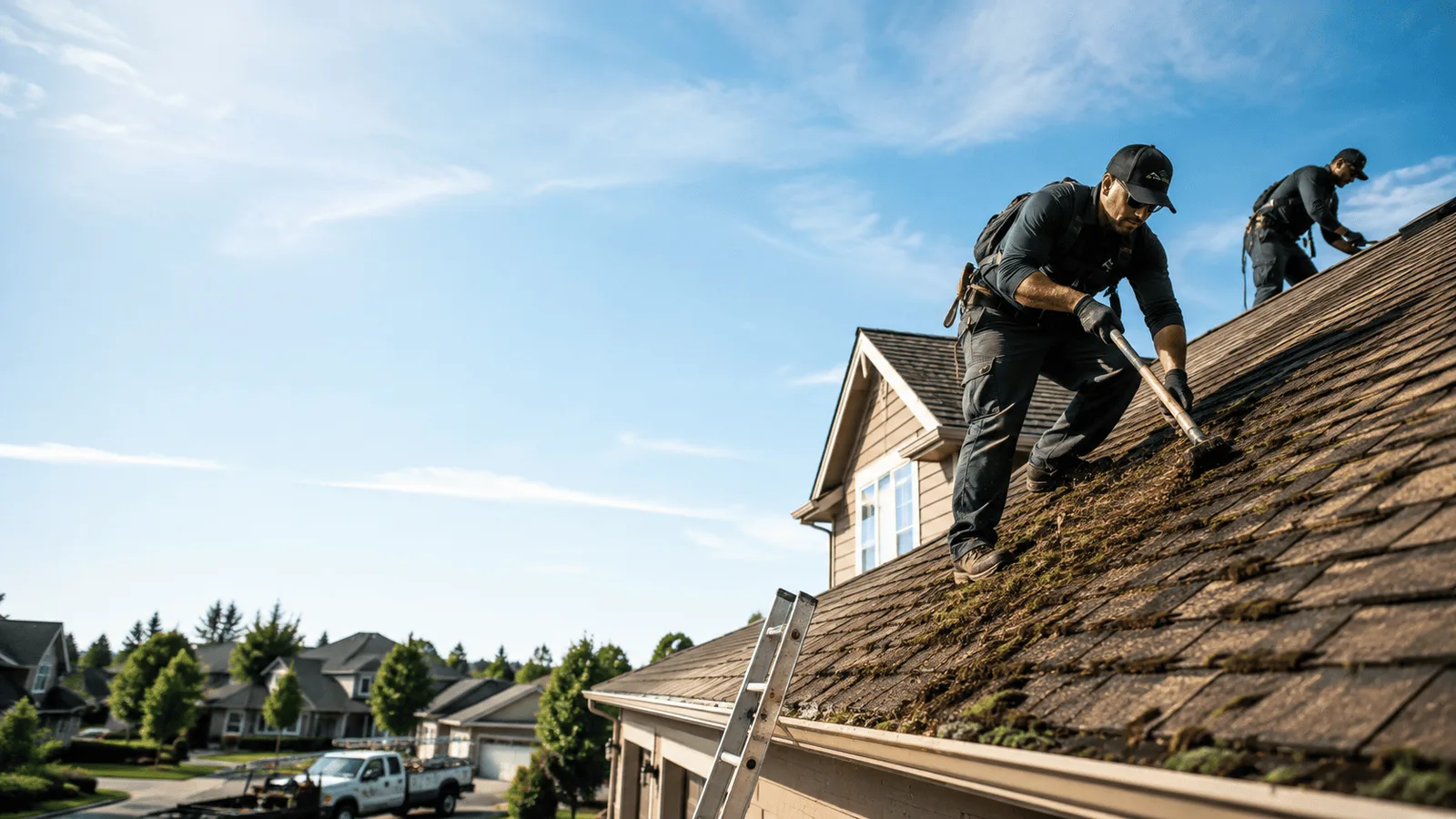 Roof Moss Removal in Dysart, PA near me